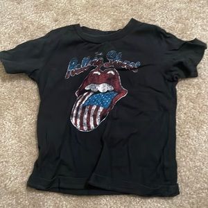 Boys Rolling Stones tee